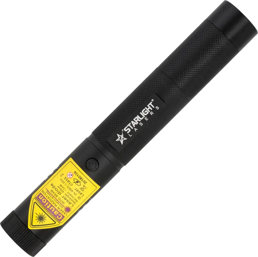 Violetter Laserpointer V1 Pro mit 405 nm und Akku