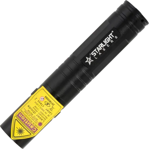 Kompakter violetter Laserpointer V2 Pro mit Akku