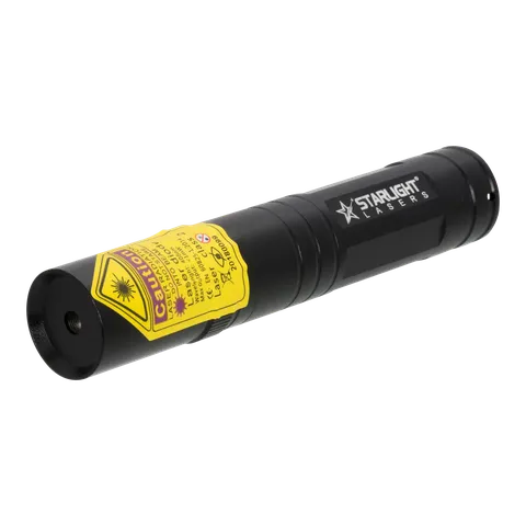Violetter Laserpointer V2 Pro kompakt von der Seite gesehen